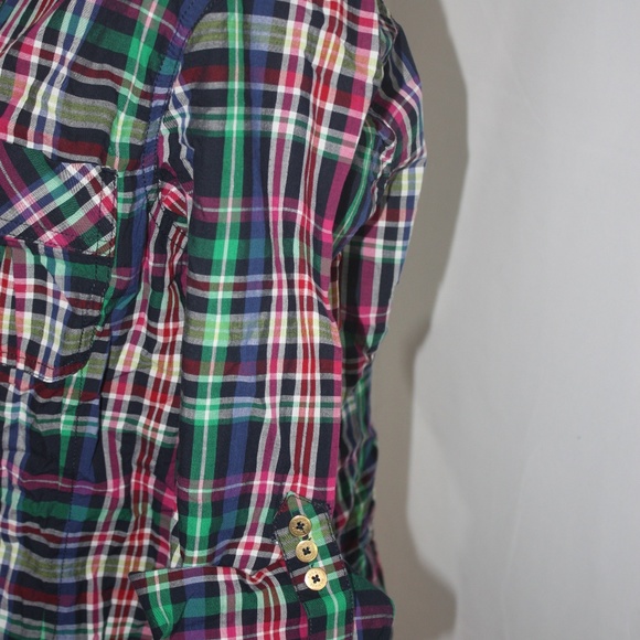 Tommy Hilfiger Plaid Button Down XL Shirt - Picture 4 of 8